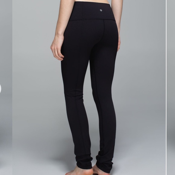 lululemon athletica Pants - Lululemon Skinny Groove Pant II *Full-On Luon (Roll Down)